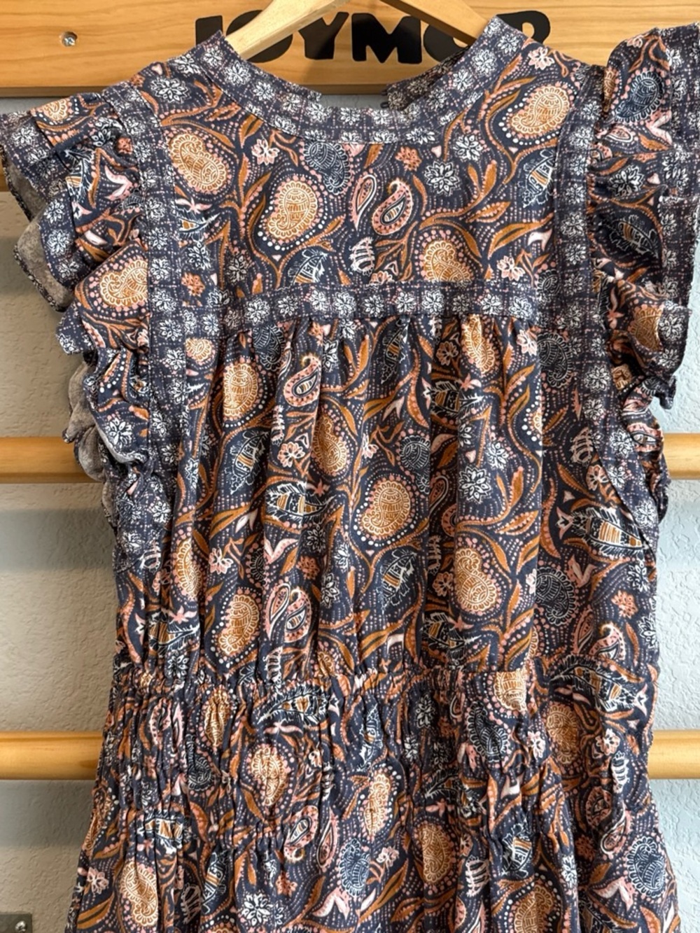 Universal Thread’s Paisley Ruffle Dress - Multicolor - Picture 2 of 4